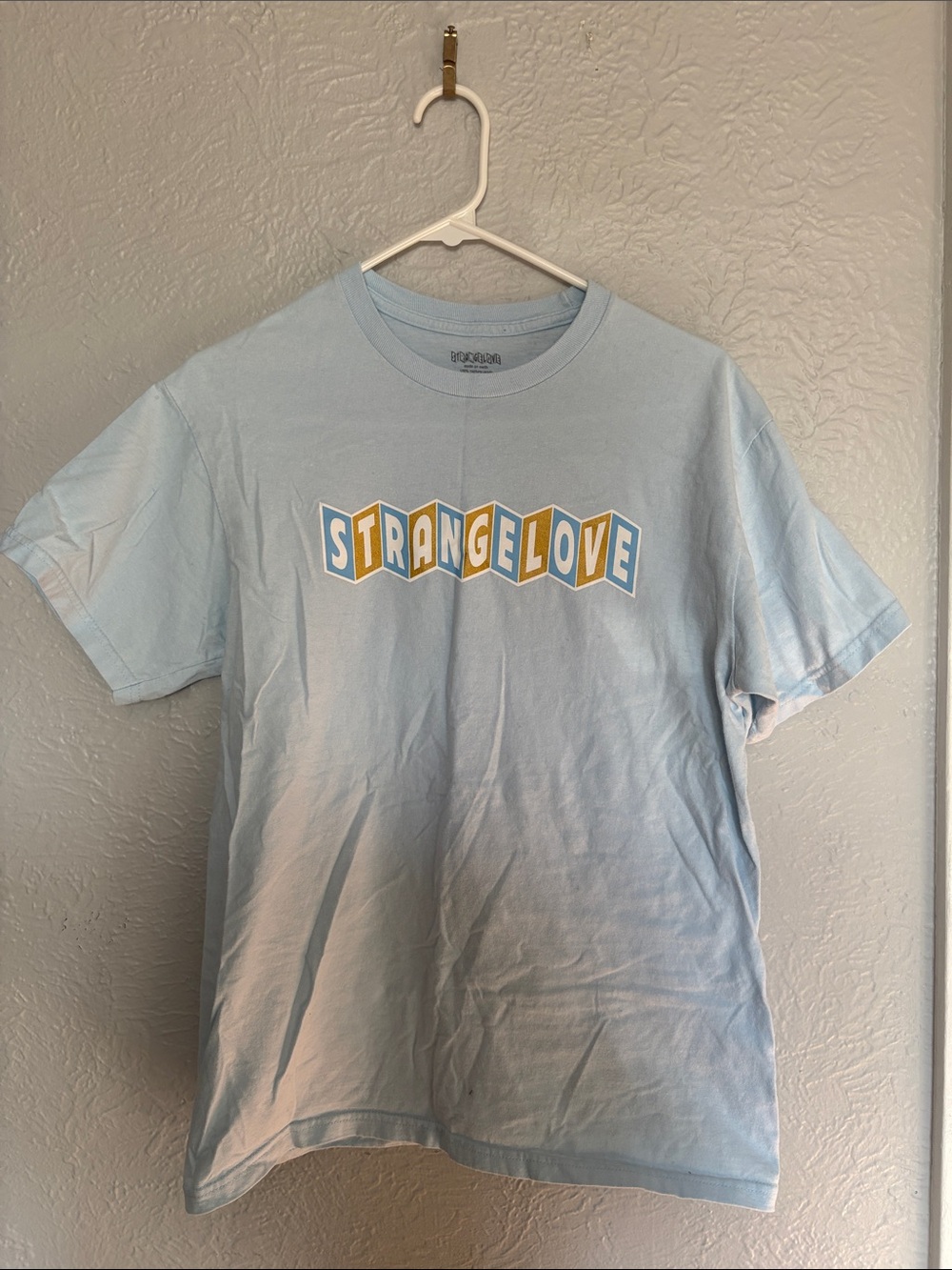 Light Blue Short Sleeve T-Shirt